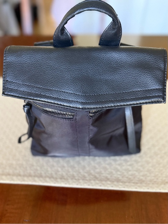 bree leather convertible backpack almond Merrin in Pebbled Colour:Dusky Blue Balenciaga Le Cagole Backpack YGroup_3988-BP Its sleek design allows